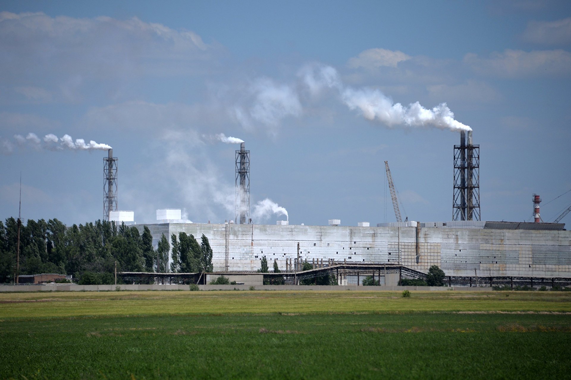 Завод «Кримський Титан» загрози для населення Херсонщини не несе